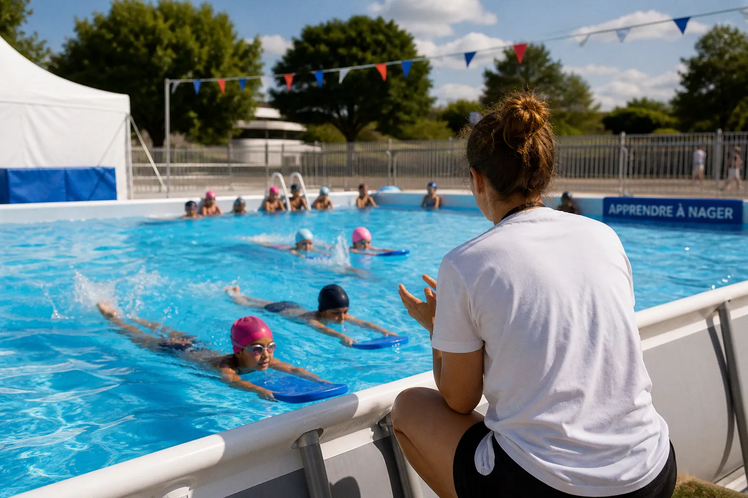 Apprentissage de la natation : 580 enfants formés grâce à l'opération 1, 2, 3, Nagez !