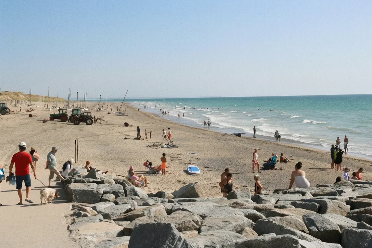 Baignade interdite à Pornichet : les dates clés pour l'école de voile et la plage