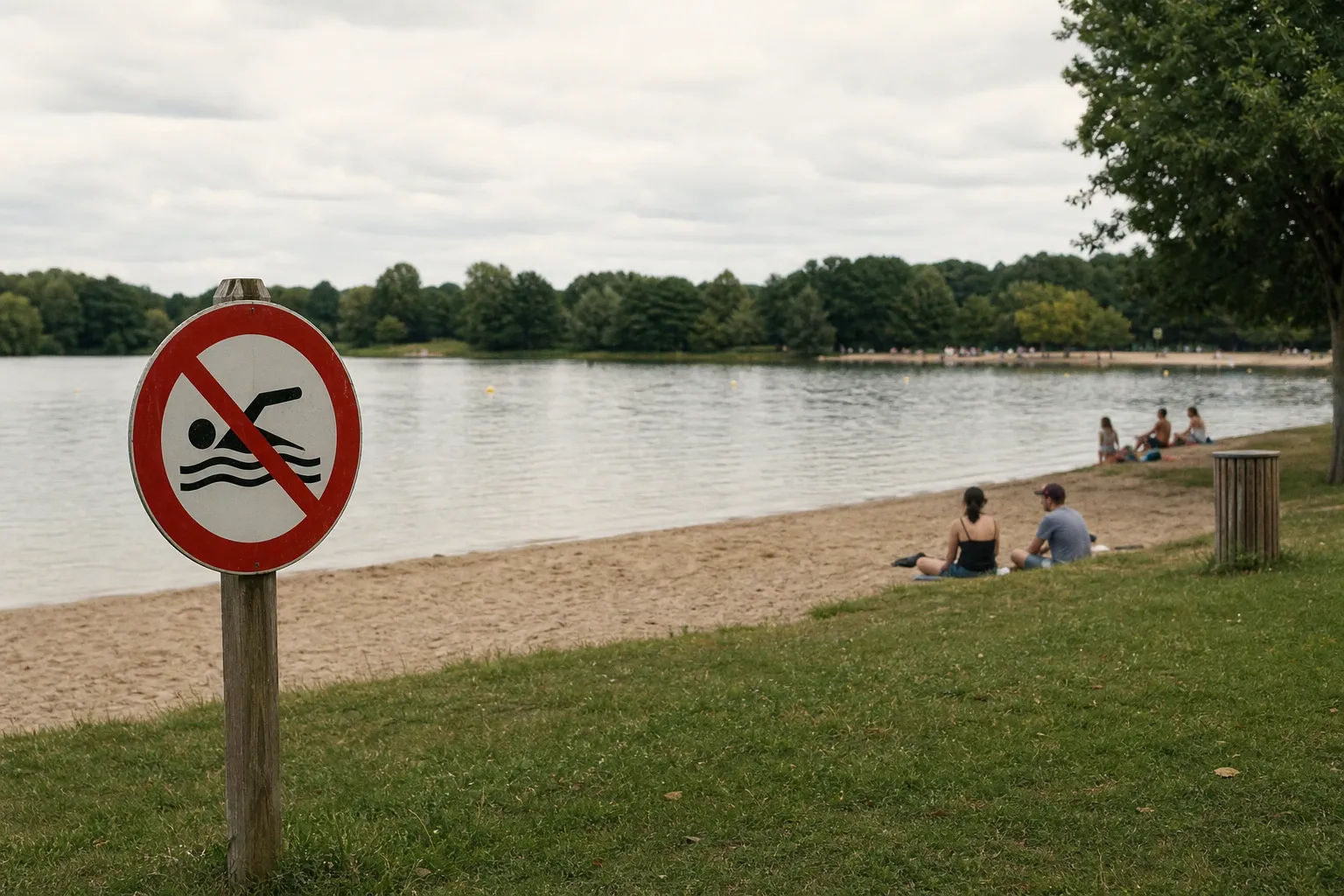 Baignade interdite aux Prés du Hem : pourquoi l'accès à l'eau est fermé cet été