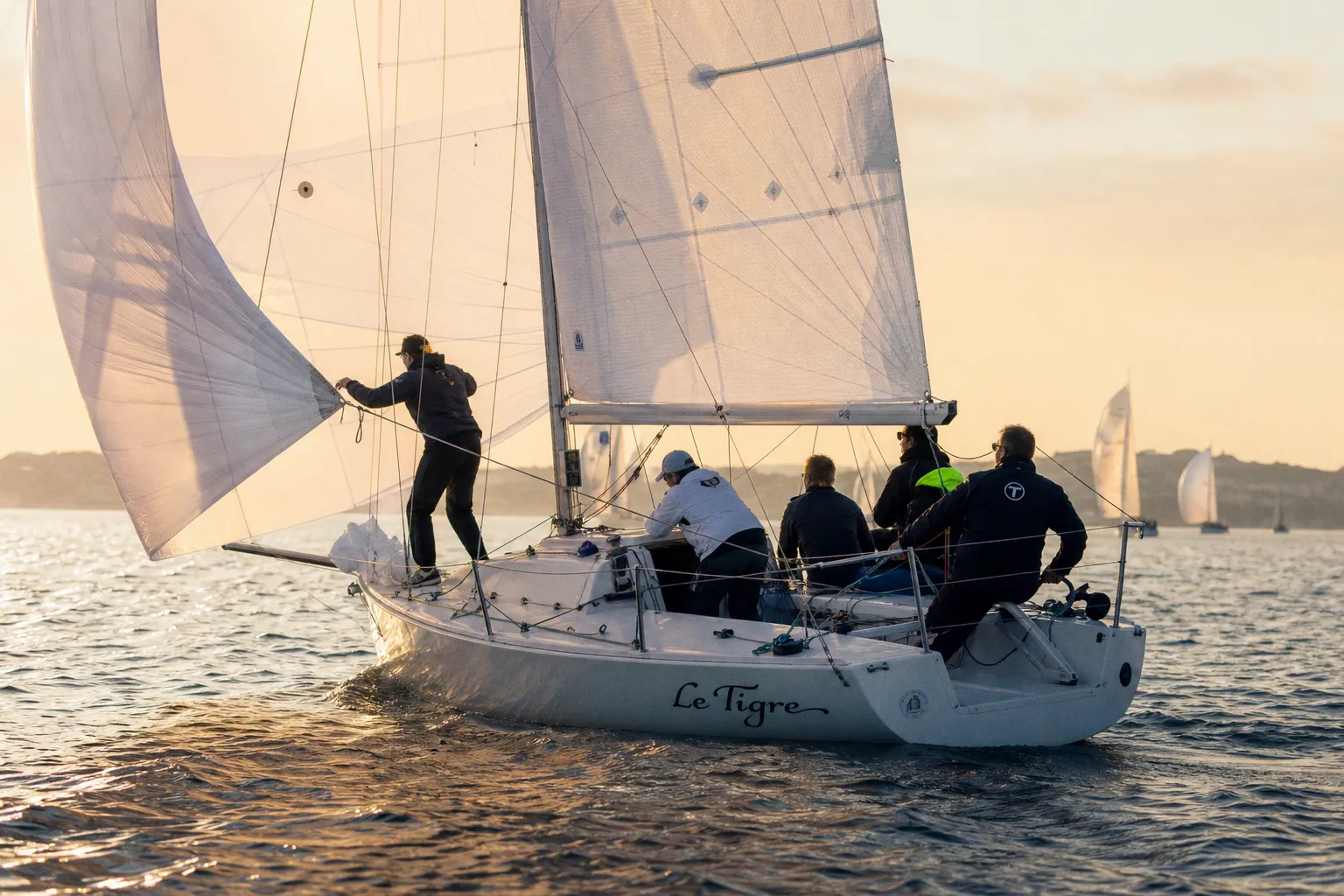 Championnat du monde J/80 2026 : la démonstration de force de l'équipage Le Tigre