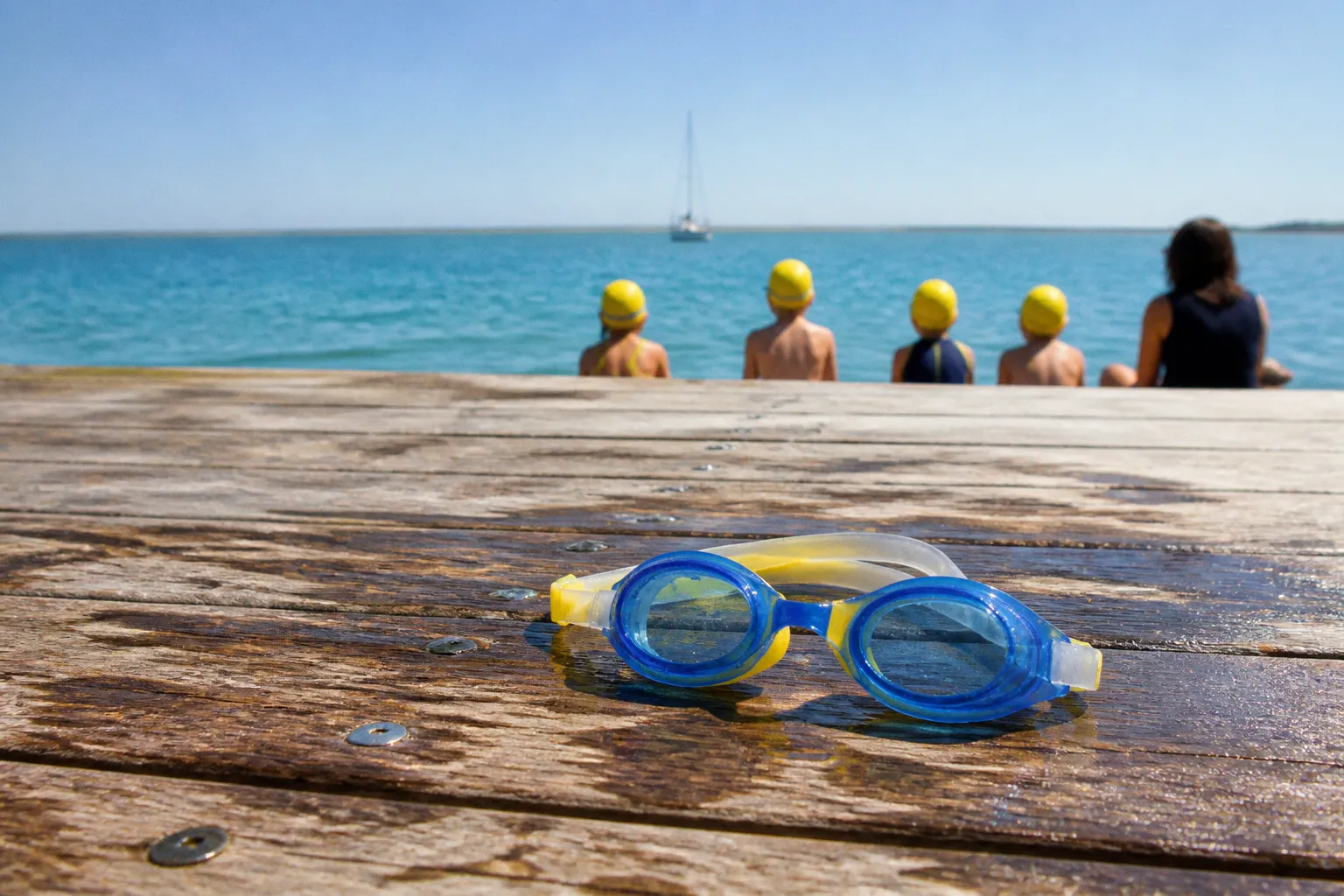Cours de natation à Pornichet : piscine ou mer pour débuter ?