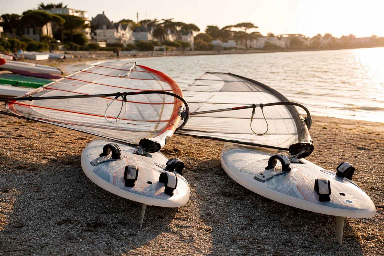 Deux jeunes windsurfeurs rétais sur le podium des championnats d'Europe