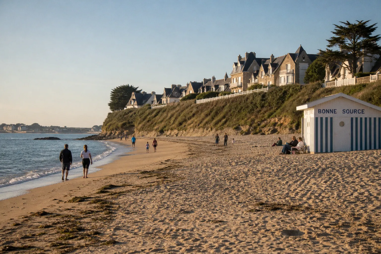 Drame à Pornichet : un octogénaire décède par noyade sur la plage de Bonne Source