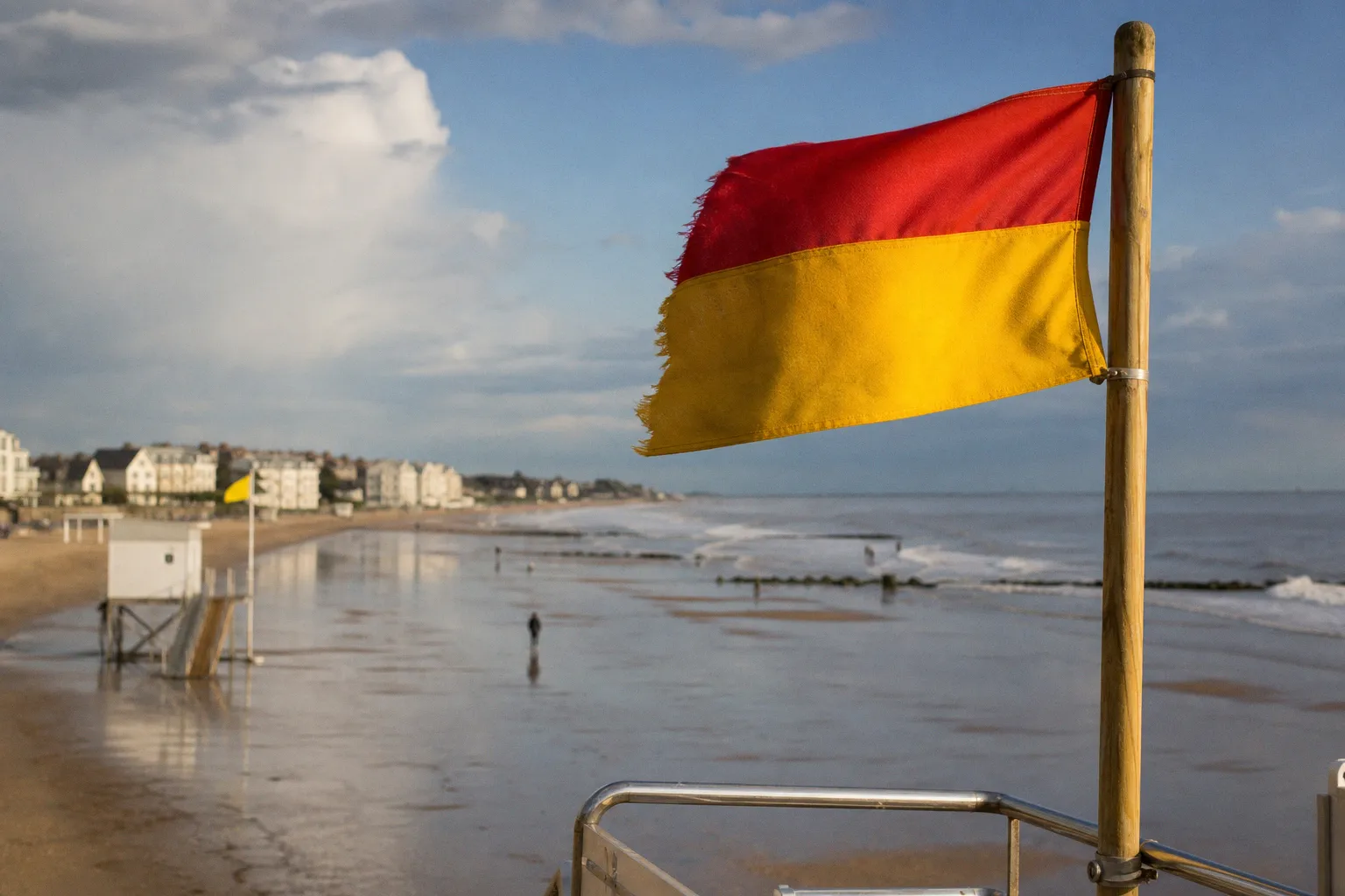 Drapeaux de plage : pourquoi les couleurs ont changé