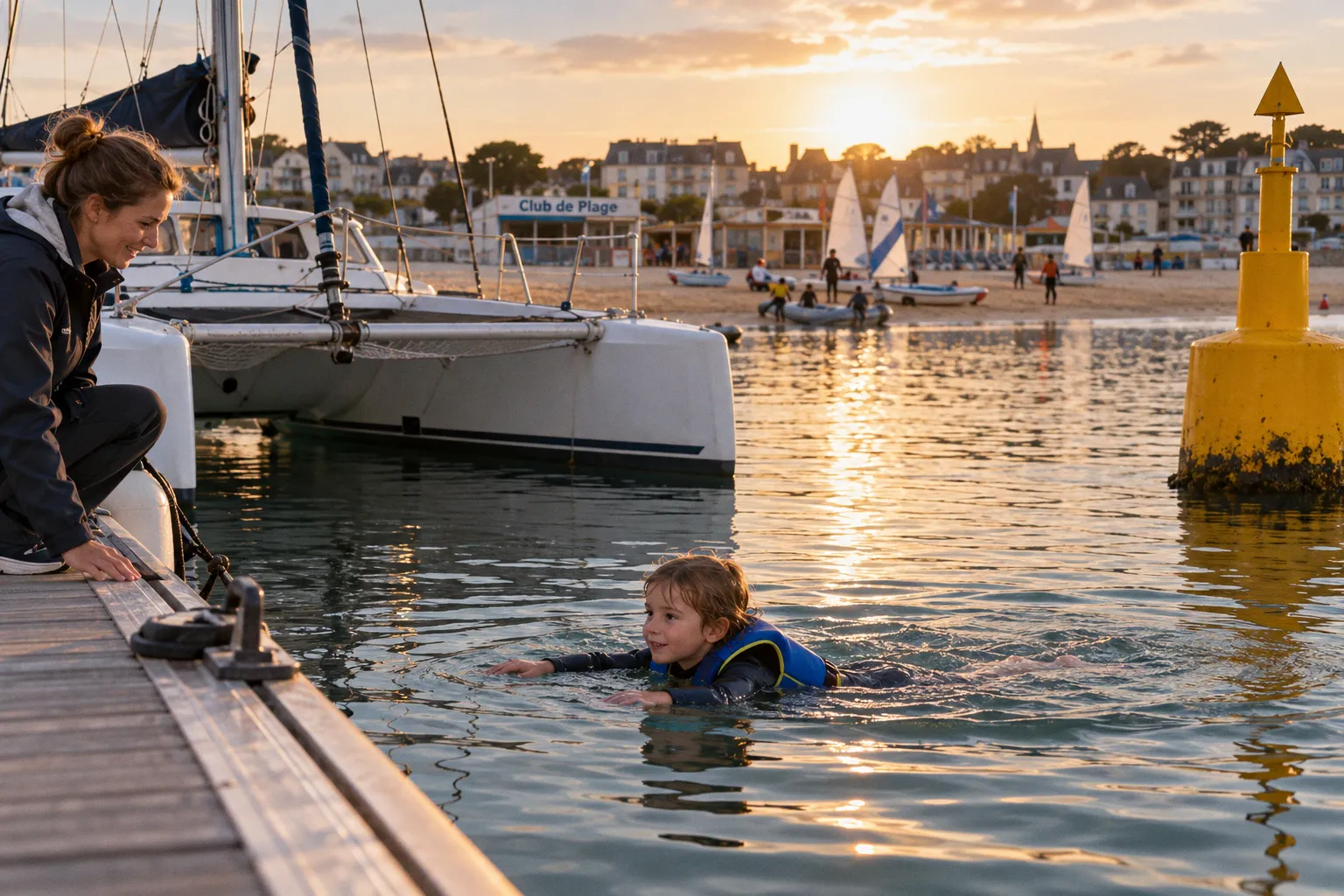 Gilet de natation Konfidence : apprendre à nager avec une posture horizontale