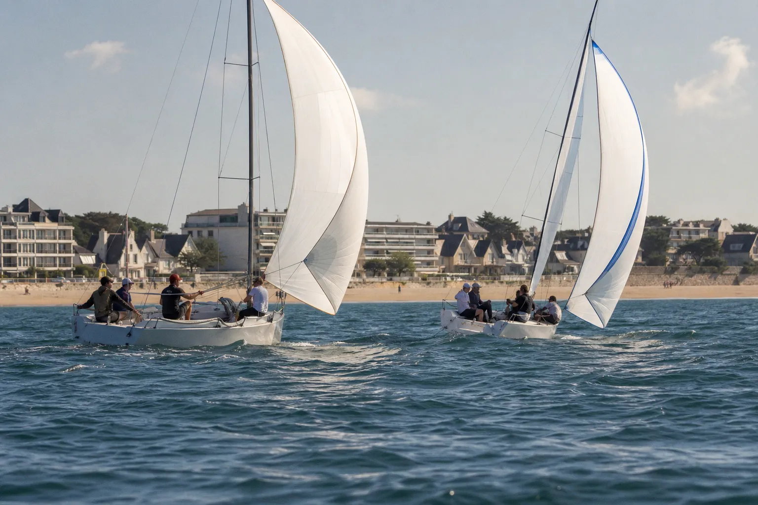Internationaux de France de match racing : les équipages tricolores dominent à Pornichet