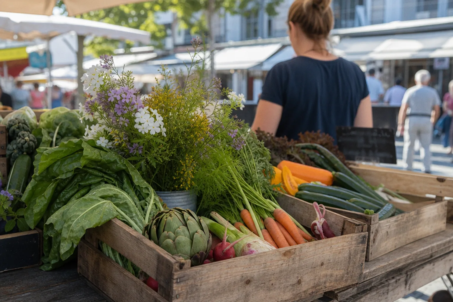 Marché de Pornichet : l'expérience matinale de Marie