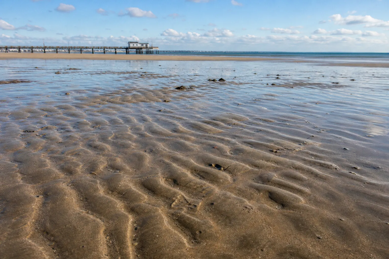 Marnage dans la baie de La Baule : origine du phénomène
