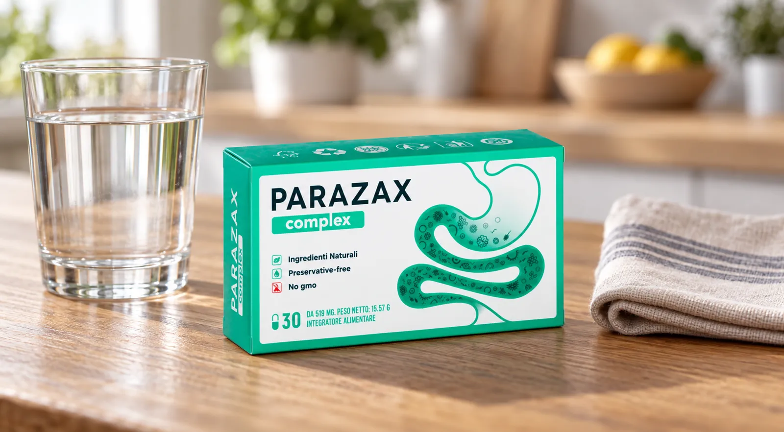 Parazax Complex — le produit au quotidien