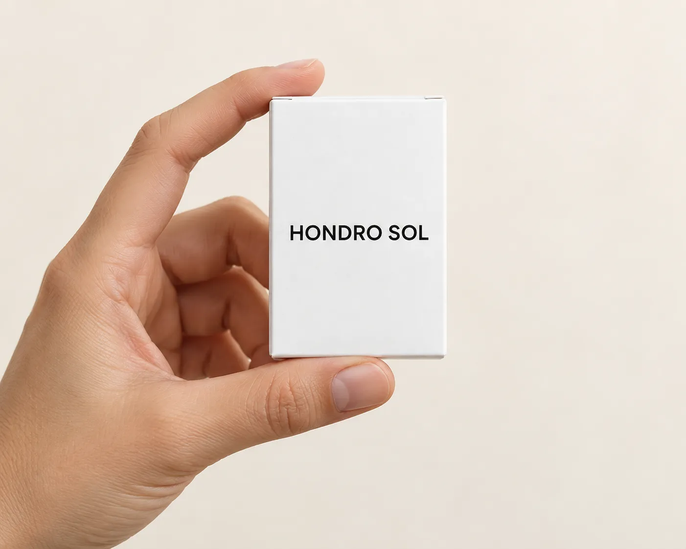 Hondro Sol — le produit en main
