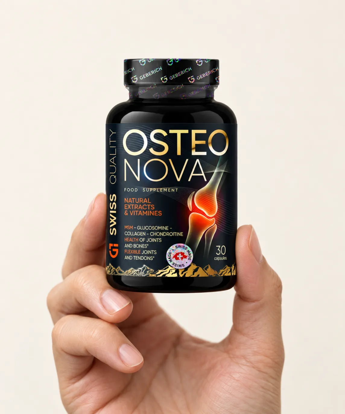 OsteoNova — le produit en main
