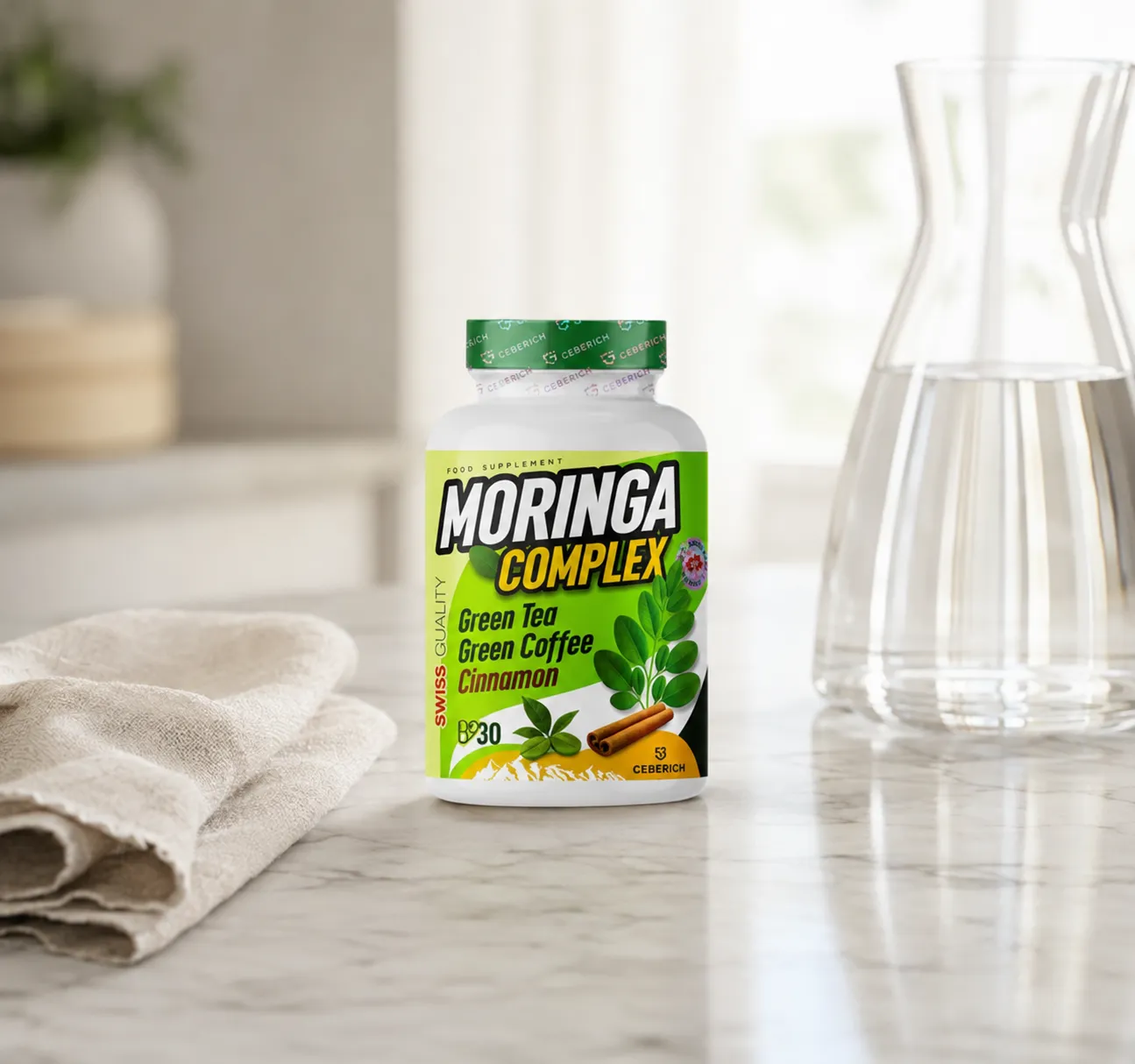 Moringa Complex — le produit au quotidien
