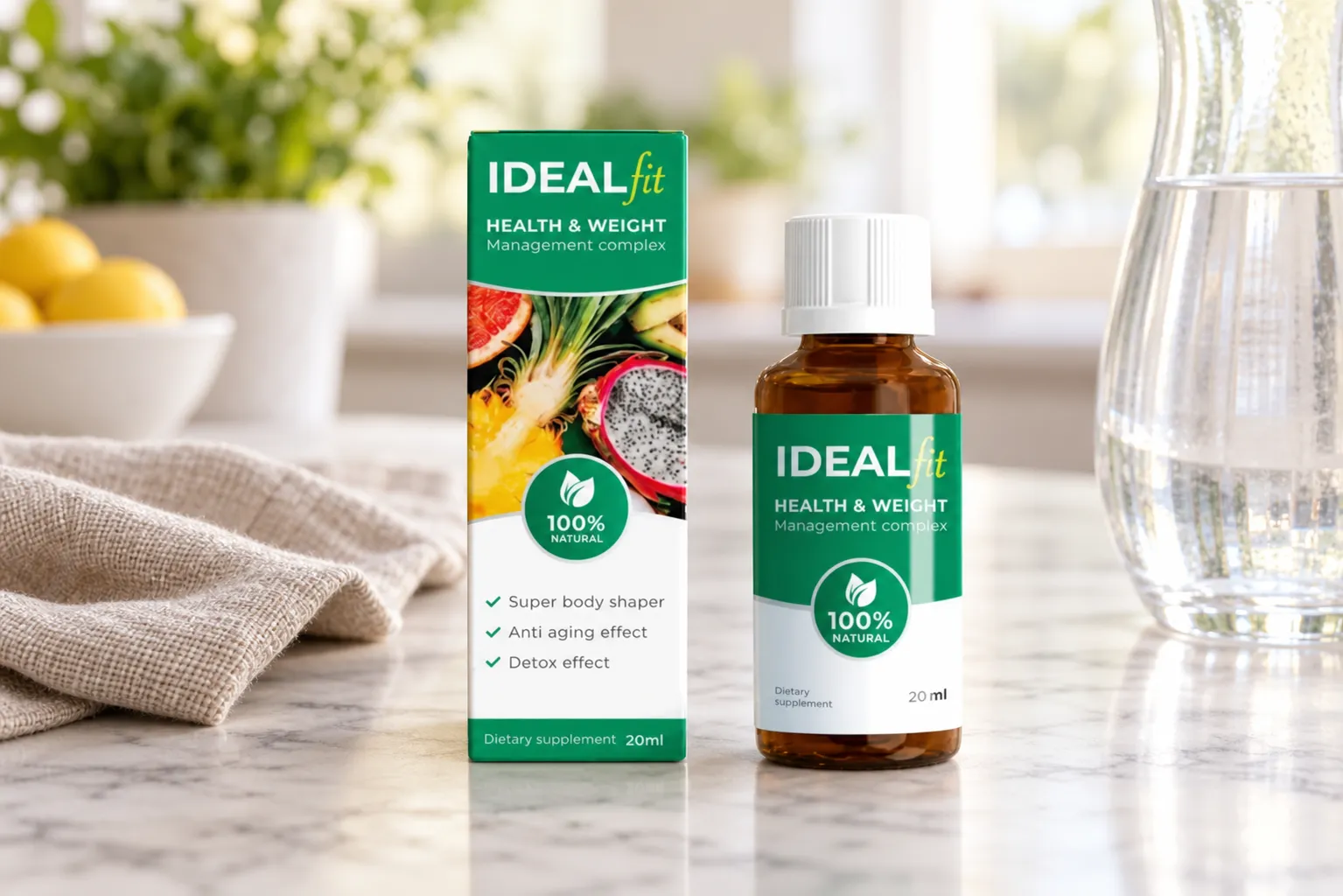 IdealFit — le produit au quotidien