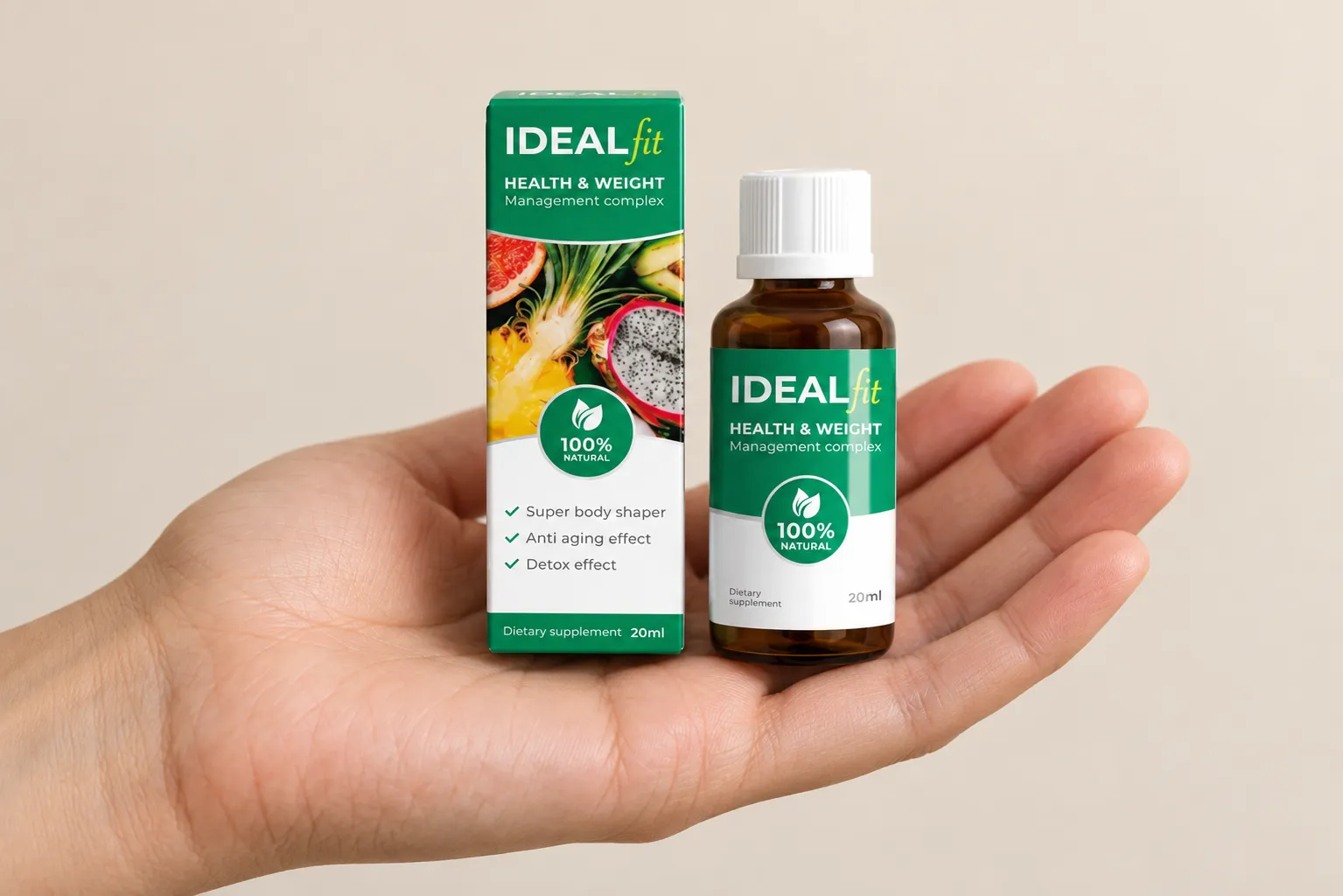 IdealFit — le produit en main
