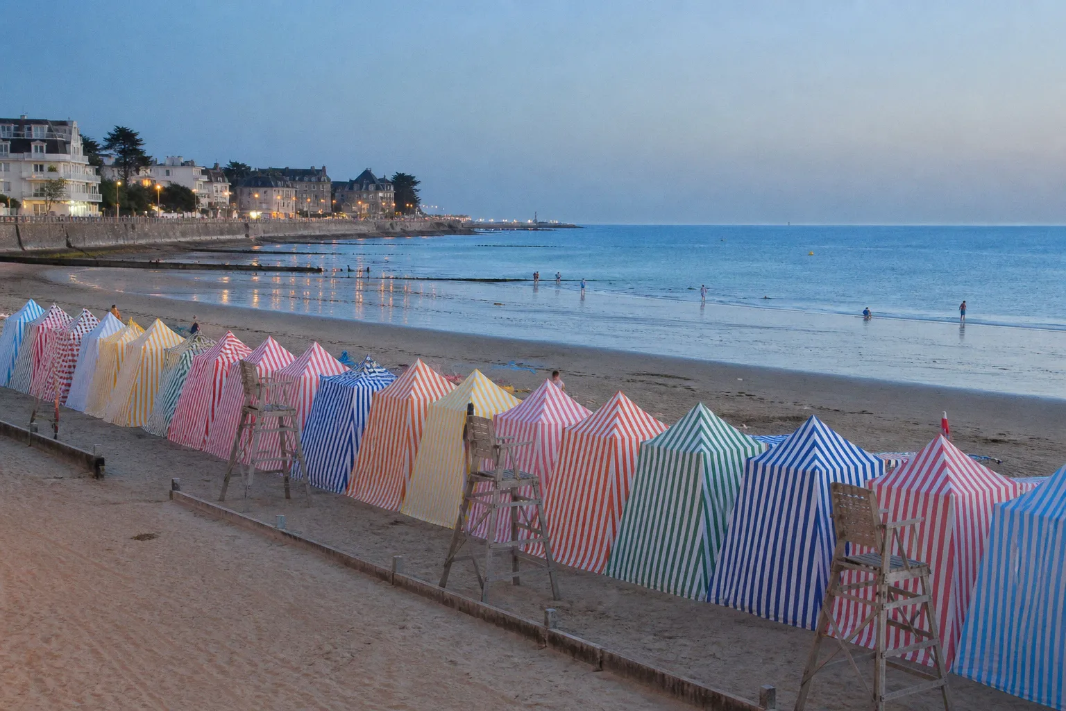 Plages de Pornichet : où se baigner dans la baie ?