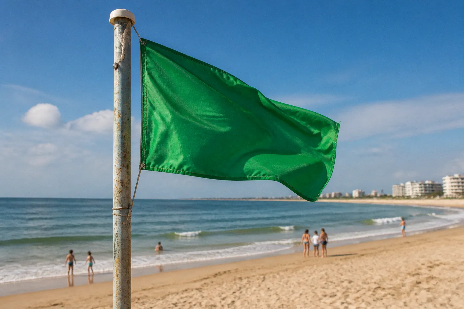 Signalisation des plages à Pornichet : décoder les drapeaux