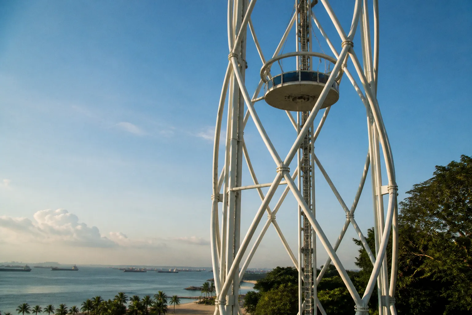 SkyHelix Sentosa : mon retour d'expérience en altitude