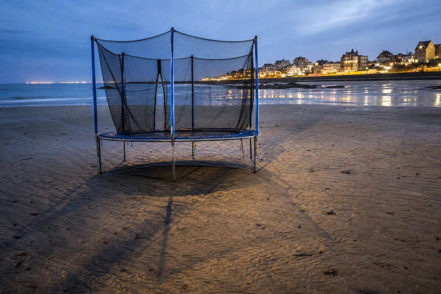 Trampoline sur la plage : le test rassurant de Sophie