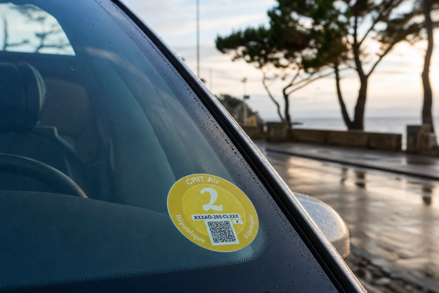 Vignette Crit'Air : obligation et gestion sur une voiture de location