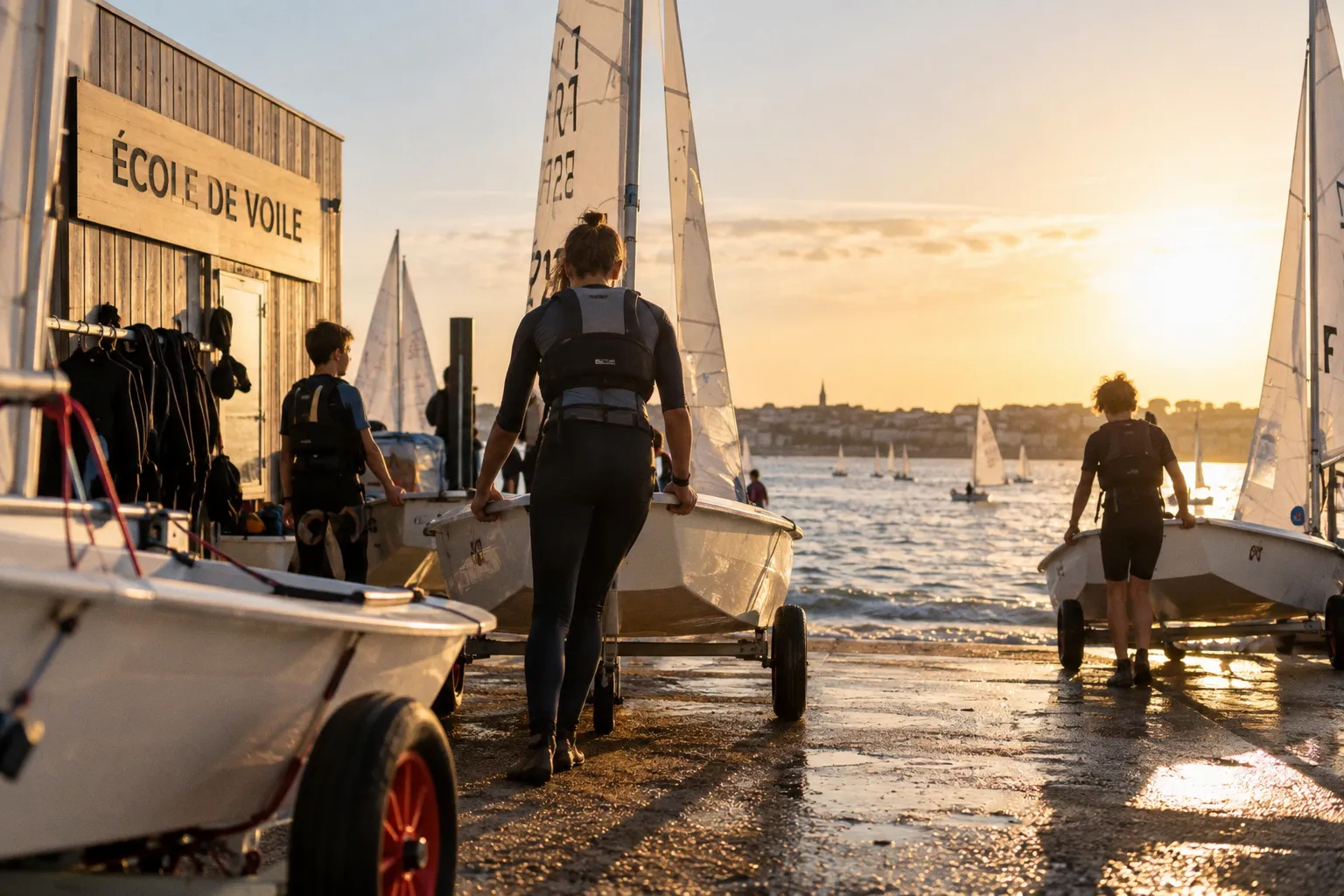 Voile : les jeunes navigateurs d'Arue à l'épreuve des championnats internationaux